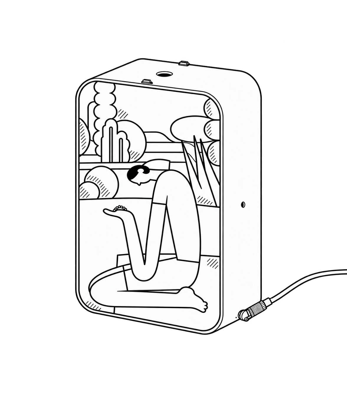 Street Lamp Magnetic & Type-C charging port